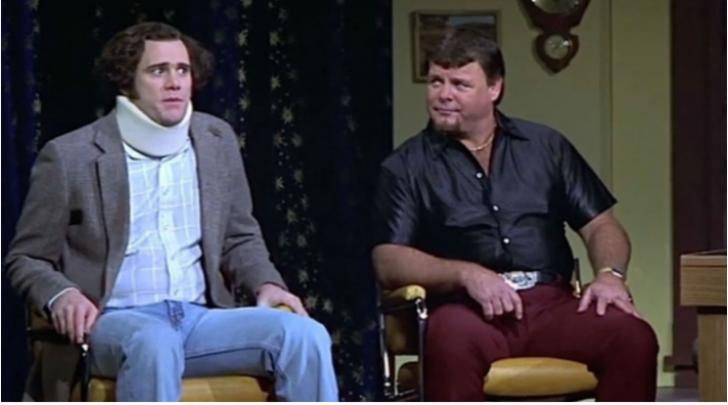 Jerry Lawler si Jim Carrey